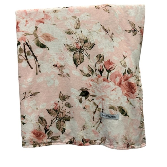 Posh Peanut pajama set and receiving blanket - Picture 7 of 8